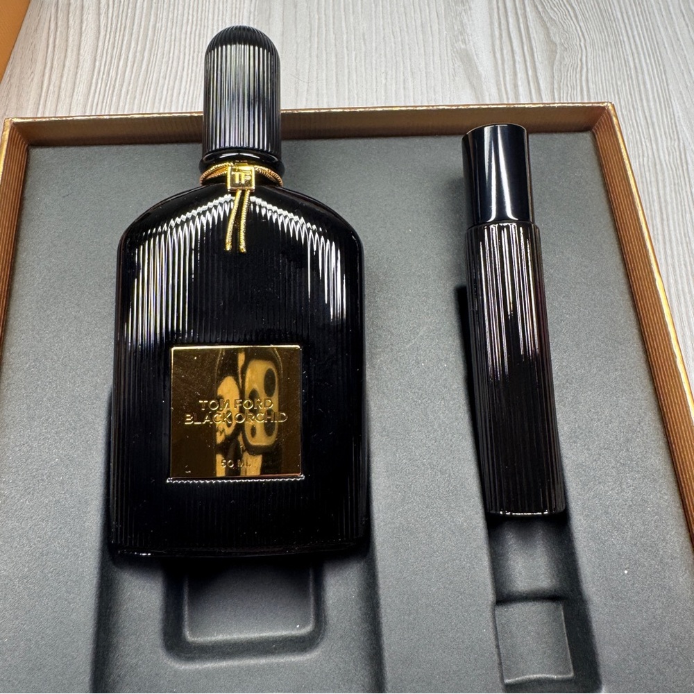 Tom Ford Black Orchid EDP 2pc Gift Set 50ml + 10ml Women’s Perfume - Picture 4 of 5
